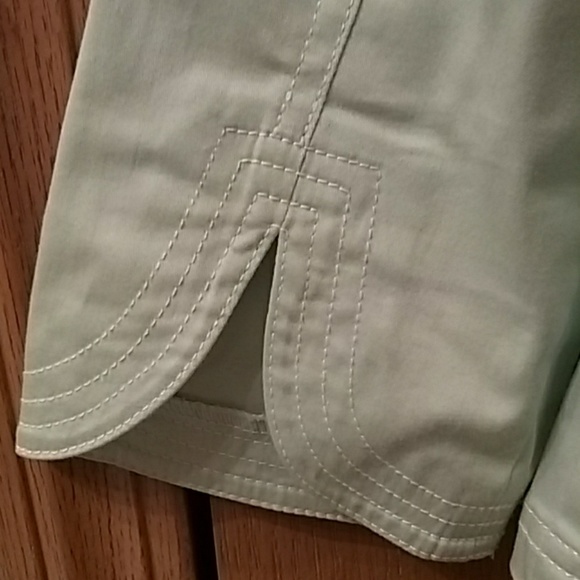 Ruby Rd mint green spring dress jacket blazer 8p - Picture 3 of 6